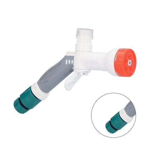 Adjustable Water Sprayer With Foam Function High Pressure Car Wash Kit for garden and vehicle cleaning with ergonomic plastic handle