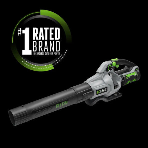 Cordless Electric Leaf Blower With Turbo Mode Up To 615 CFM And 170 MPH Includes 56V 2.5Ah Battery And Charger Long Runtime Up To 75 Minutes
