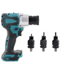 Beefy Brushless Electric Rivet Gun Kit With Automatic Riveter Heads Pro Grade Riveter Tool Set For Rivet Nuts M5 M6 M8 Includes Durable High Torque Motor And Easy One Button Operation For Aluminum Iron And Stainless Steel