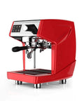 Italian Double Head Espresso Machine For Home And Pro Use, Pro Grade, 3000W, Stainless Steel Brew Heads, Red Espresso Machine