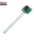 Global Shutter Raspberry Pi Camera Module With 1.58MP IMX296 Sensor, 1440x1080 At 60FPS, 96 Degree M12 Lens on white background