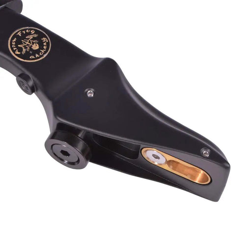 17 Inch ILF Takedown Recurve Bow Riser Premium Ergonomic Grip Built Different for Right Handed Archers Smooth Draw Action Forged Aluminum Build Dead On Accuracy for Weekend Target Practice