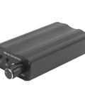 Morse Code Keyer With Auto Memory And Segmented Storage, compact CW controller for transceivers and radio amps, front view.