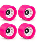 8 Pack 58x39mm Roller Skate Wheels With Bearings For Inline Skates And Skateboards, 90A 92A Hardness, Perfect For Outdoor Cruising