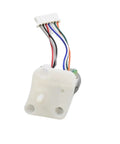 Straightforward 15Mm Stepper Motor Providing Hitch Free Push Pull Linear Actuation With Bolt On Worm Gear And Extendable Telescopic Shaft For Chill Hacking Sessions And Clean Robot Projects Using Standard 5V Dc with wiring harness.