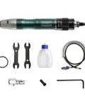 Heavy Hitter Pneumatic Die Grinder Kit with Air Polisher, tools and accessories, 75000 RPM engraver, metal housing for detailing.