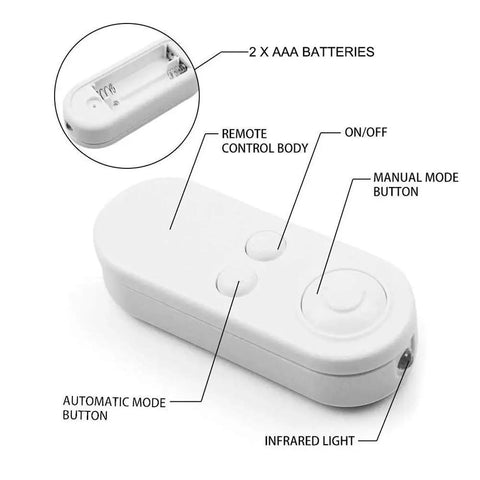 Remote control for 3D Moon Lamp LED Moon Light With Remote Control 12 Moon Phases 10 Inch Night Light Wall Light Totally Lit Gift