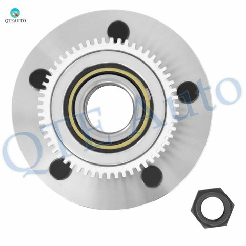 Top view of Pair Of 2 Front Wheel Hub Bearing Assemblies For 2000 2001 Dodge RAM 1500 RWD Direct Fit Replacement Kit