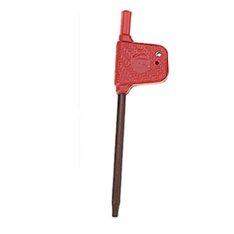 Heavy Duty Hilitand Lathe Turning Tool Kit With 1/2 Inch Shank And Seven Indexable Carbide Inserts For Pro Metalworking, Threading, Boring, Grooving, Facing, And Precise Machining On Any Shop Equipment tool with red handle and metal shank.