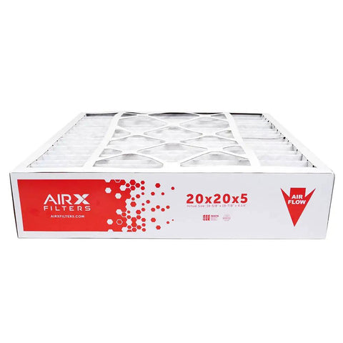 MERV 8 Furnace Filter 20x20x5 Replacement For Honeywell FC100A1011 FC200E1011 CF200A1024 in packaging, side view