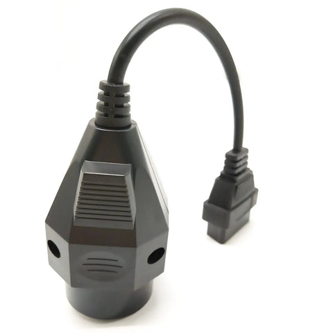 20 Pin To 16 Pin OBD2 Adapter For BMW Diagnostic Tools 20Pin BMW To OBD2 Cable showing connector and cable design