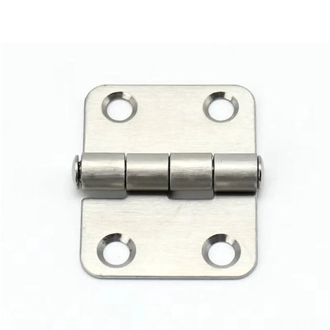 Heavy Duty Stainless Steel Hinge Distribution Box for Cabinet Doors Load Bearing Foldable 1 Piece 304 Brushed Finish