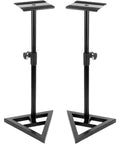 Studio monitor stands for Powered 5 Inch Studio Monitors Bundle For Home Studio With Stands Small Pads And XLR Cable