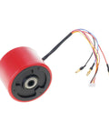 Red Brushless 70mm Hub Motors For Electric Scooters Replacement Wheel 150W 15 To 20 Km Per Hour Top Speed Hall Sensor Start