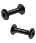 Black barrel nuts from 20 Sets M3x12mm Black Furniture Bolts And Nuts Kit with hex socket for TV stand and DIY repairs