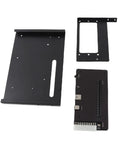 Thunderbolt 3 And 4 External GPU Dock Station With USB 4.0 PCIe 16X Slot ATX 24Pin Adapter parts showing metal brackets and PCIe connector.