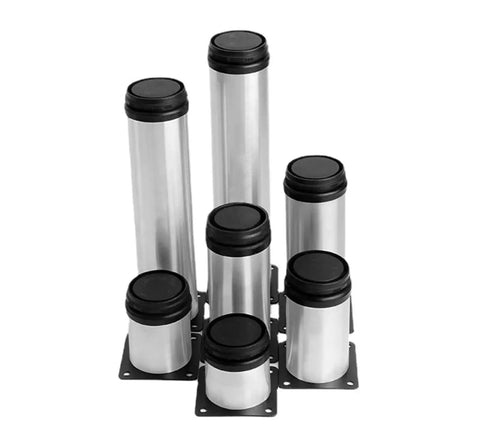 Adjustable Cabinet Legs 5Cm To 35Cm, 1 Pack, Furniture Leveling Feet, Silent Operation, Wear Resistant, Heavy Duty Support