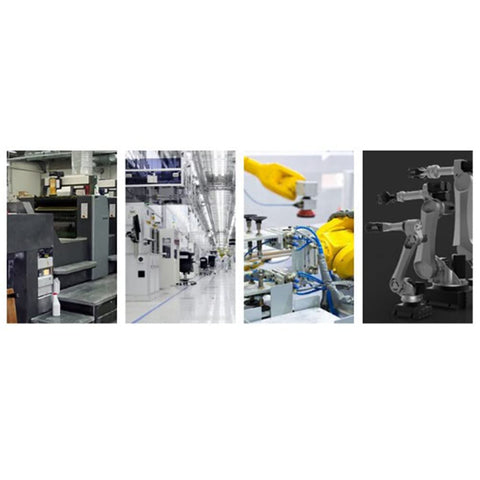 Industrial applications of Slim Aluminum Pneumatic Air Cylinder 63mm Bore 30mm Stroke With 1/4PT Port in various automation setups