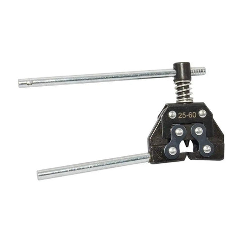 Roller Chain Tools Kit 25-60 Holder Puller And Breaker Cutter for Bicycle Motorcycle Go Kart ATV Chains, Carbon Steel
