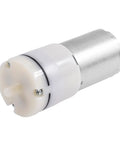 Six Volt Mini Aquarium Air Pump Motor For Oxygen Circulation, Quiet Lil DC Pump For Fish Tanks, 27mm Diameter, 57.5mm High, 4mm Nozzle