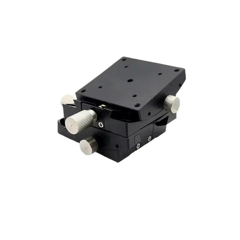 Axis Angular Tilt Slide Table For Fine Goniometer Tuning And Manual Arc Angle Adjustment, durable metal linear stage.