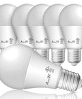 A19 LED Light Bulbs 6 Pack 14W 100W Equivalent 1600 Lumens Daylight 5000K Non Dimmable E26 Base UL Listed Energy Saving Bulbs For Home