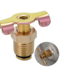 Three Eighths Inch NPT Solid Brass Drain Valve For Air Compressors And Tank Drains Petcock Water Drain Fittings.