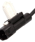 Close-up of an automotive plug connector used in New Set Of Complete Front Wheel Hub And Bearing Assemblies For Dual Rear Wheel Trucks
