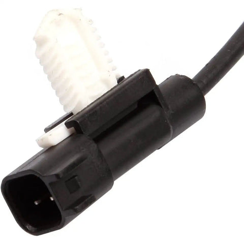 Close-up of an automotive plug connector used in New Set Of Complete Front Wheel Hub And Bearing Assemblies For Dual Rear Wheel Trucks