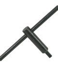 Lathe Chuck Key 8 Mm 5 Sixteenth Square Shank With Long Handle, Heavy Duty Chuck Key For Metalworking Machines, tool on white