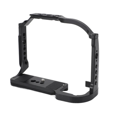 Durable Aluminum Camera Cage Rig For R5II And R52 Full Protection 360 Shield with dual mount ports
