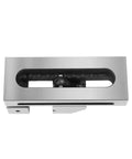 Rock Solid Cnc Milling Vise With Fast Swap Flat Jaws fixture, top view showing mechanical detail and robust design.