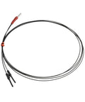 Diffuse Reflective Digital Fiber Optic Sensor Cable For Railway Power System Monitoring with stainless steel probe and TPV construction.