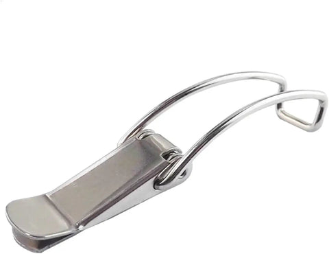 Heavy Duty Stainless Steel Hasp Toolbox Buckle And Toggle Latch For Secure Cabinet Window Box Locking Hardware That Really Holds Tight And Adds Grit To Your Gear. 201SS latch