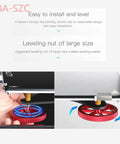 Hand adjusting large red leveling nut from Upgraded Ender 3 Springs Kit With Hand Twist Leveling Nuts Hot Bed Die Springs Silicone Leveling