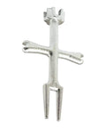 4 Sided Pop Up And Drain Strainer Wrench For Bathroom Sinks Keeps Pop Up Drains From Rotating During Install Fits Multiple Drain Sizes