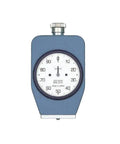 Premium Digital Hardness Tester For Metals And Plastics Featuring Dead On Accuracy And Kickass Durability Ideal For Hands On Quality Control Labs And Workshop Testing Without Calibration Hassles, showing dial face.