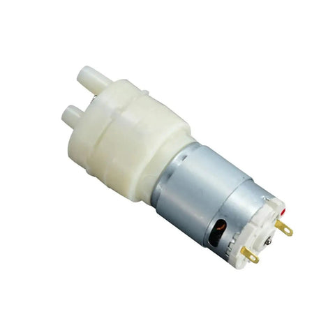 Get this sleek 1.45L Per Minute 12V Automatic Electric Diaphragm Water Pressure Pump For Your Home Or Shop! Super Quiet And Durable Design Makes It Perfect For Aquaria, Irrigation Systems, And Fluid Transfer Jobs No Hassle Easy Install And Reliable - close-up of electric diaphragm water pump motor