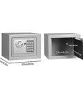 Beefy Steel Safe Box With A Handy Posting Slot For Store Valuables And Cash Documents Passports And Jewelry Mechanical Override