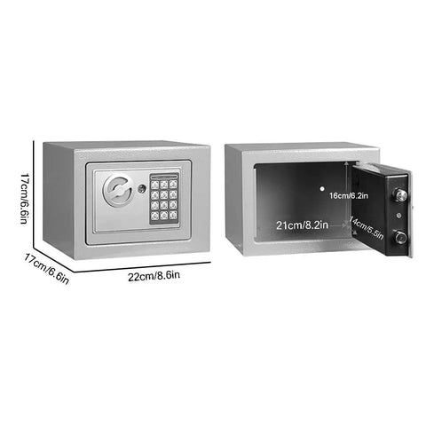 Beefy Steel Safe Box With A Handy Posting Slot For Store Valuables And Cash Documents Passports And Jewelry Mechanical Override