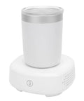 Smart Cooling And Heating Coffee Cup With Precision Temp Control Urban Hustle Essential rugged 380 ml tumbler on a white base.