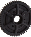 Close-up of 55T 48P spur gear replacement part for RC cars and trucks upgrade high quality precision gear for smooth power transfer
