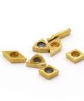 Pro-Grade Carbide Turning Inserts MGMN300 16ER A60 WCMT06T304 CCMT09T304 DCMT11T304 for lathe tool holder, set of 7 pieces