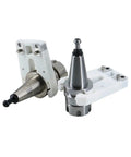 No Nonsense Heavy Duty Dynamic Balance Collet Chuck Bt30 Iso30 Tool Holder With Er16 Er20 Er25 Er32 Nut And Quick Swap Lengths 45 To 100 For Cnc Machine Atc Spindle Rig, featuring precision metal tips and white holder.