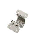 304 Stainless Steel Concealed Positionable Torque Gate Hinge 0.35N.m 1Pcs For Exterior Gates Hidden Mount Adjustable Torque Durable Weatherproof
