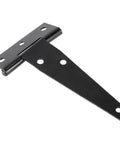 Single hinge from 20 Pack 4 Inch Black T Strap Hinges Bulk Heavy Duty Iron Barn Door Hinges With Screws For Wooden Doors Windows And Fences