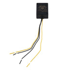 Front view of Rugged Electromagnetic Brake Rectifier With Minimal Vibration For Ultra Smooth Operation Built Tough With ABS Shell Epoxy Potting And CNC Aluminum Heat Dissipation Plate Model MH20TC.