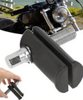 Heavy Duty Bearing Race Puller For Motorcycle Steering Neck Removal Tool Universal Fit One And One Eighth Inch To Two And Five Eighths Inch Durable Metal