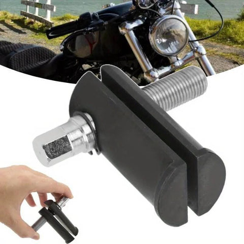 Heavy Duty Bearing Race Puller For Motorcycle Steering Neck Removal Tool Universal Fit One And One Eighth Inch To Two And Five Eighths Inch Durable Metal
