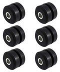 Top Shelf Heavy Duty Vibration Mount Isolator A03K Compatible With TK SB 100 110 190 Drop Right In Replacement For 91 7709 917709 6 Piece No Vibe Upgrade Kit, six black rubber mounts.